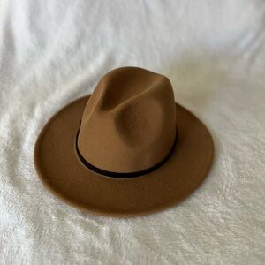 Stylish Brown Fedora Hat
